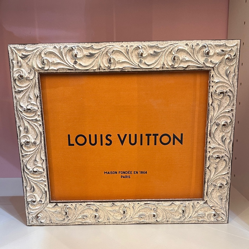 Louis Vuitton Elegant Beige Photo Frame